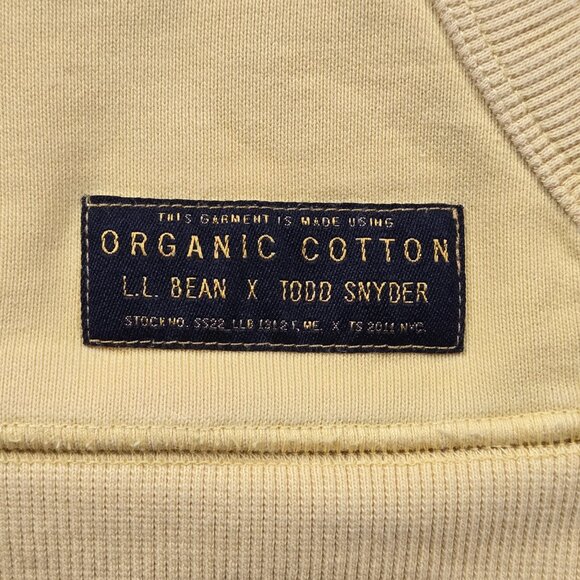 L.L. Bean x Todd Snyder Hoodie Organic Cotton French Terry Unisex XS - Picture 4 of 16